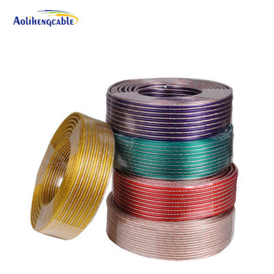 20 AWG OFC CCA PVC 껍질 지원 사용자 정의와 스피커 케이블