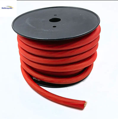자동차 8 AWG 유연 오디오 케이블 OD 6.7MM 자동차 오디오 전원 케이블